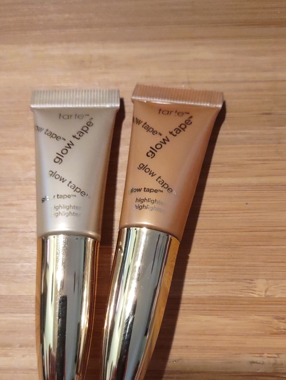 3 For $12.00 tarte Glow Tape Liquid Highlighter – Pearl & Golden Glow